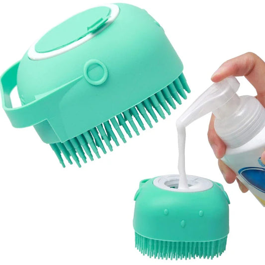 PetScrub - 2-in-1 Shampoo Brush