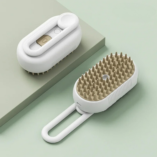 PetSteam - 3-in-1 Grooming Brush